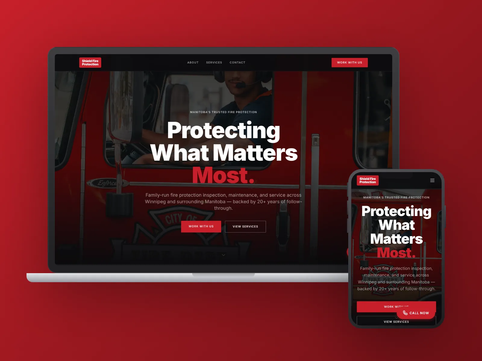 Fire Protection Company Redesign